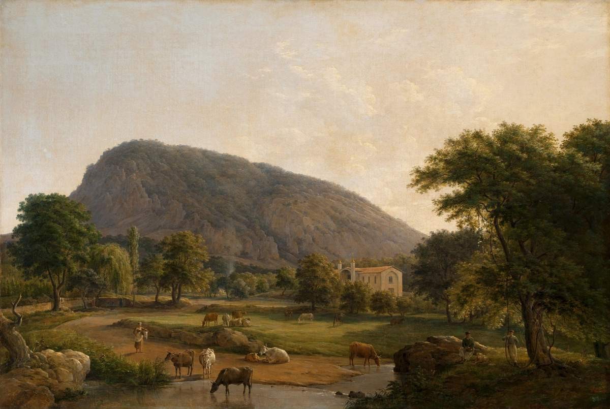 Вид у подножия Аю-Дага, Nikanor Chernetsov, 1836