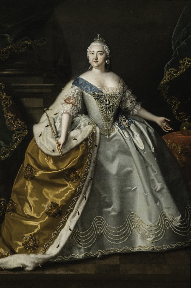 Портрет императрицы Елизаветы Петровны, Louis Caravaque, 1750