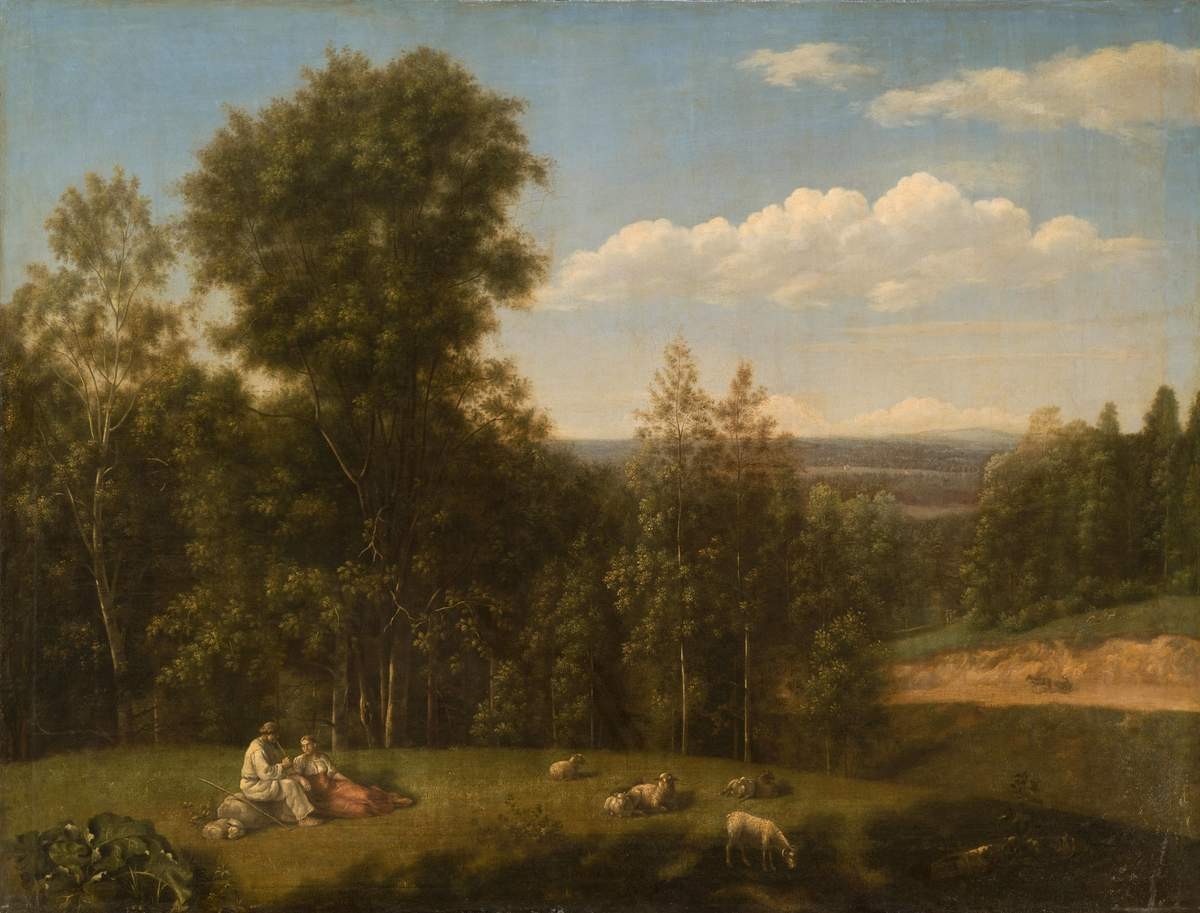 Вид в окрестностях Старой Руссы, Semyon Shchedrin, 1803