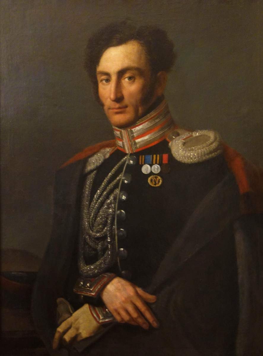 Портрет флигель-адъютанта, first half of the 19th century
