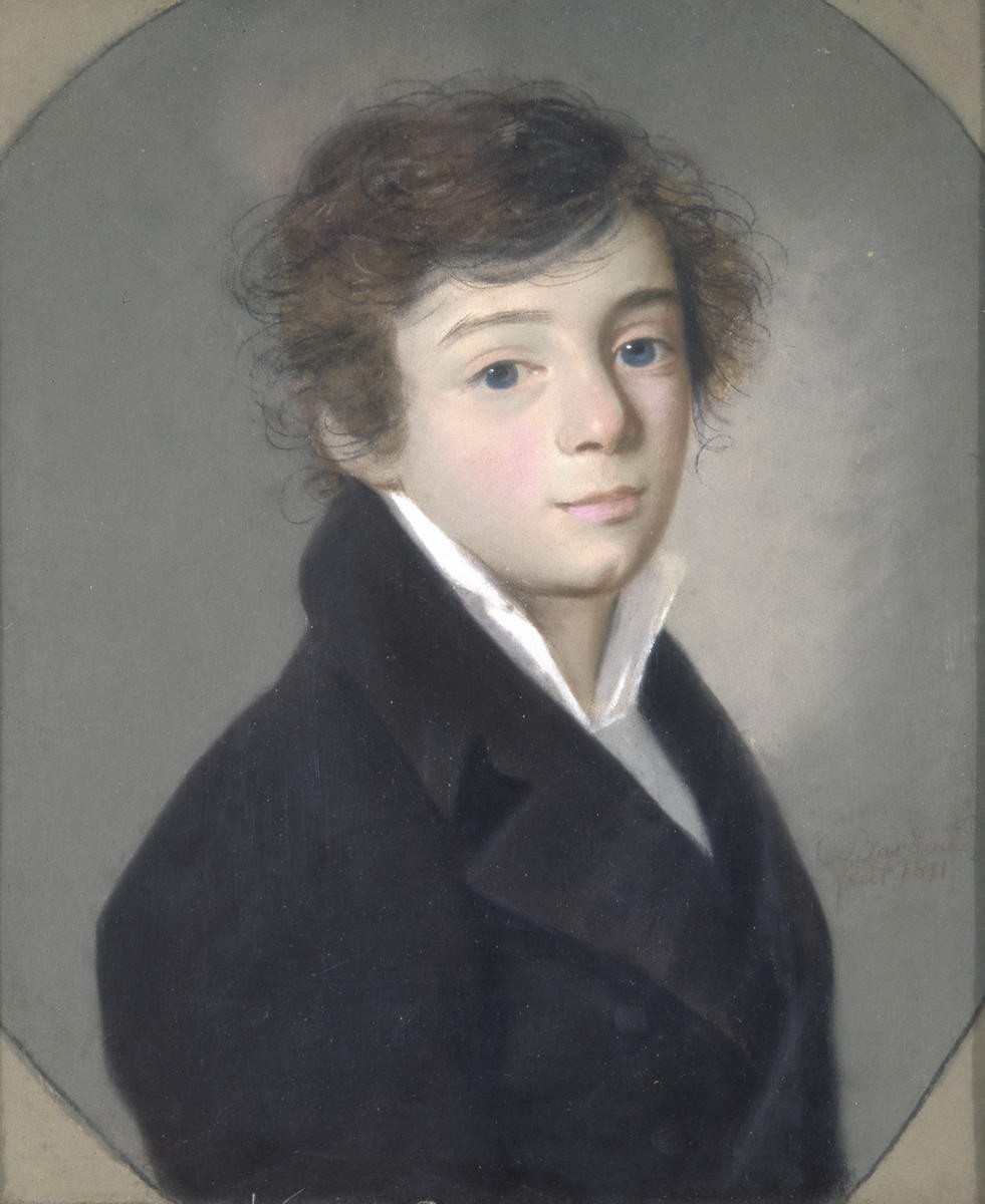 Портрет молодого человека, Karl Wilhelm Bardou, 1811