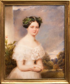 Портрет великой княжны Екатерины Михайловны (1827 - 1894), дочери великого князя Михаила Павловича