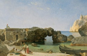 Скалы Малой гавани на острове Капри