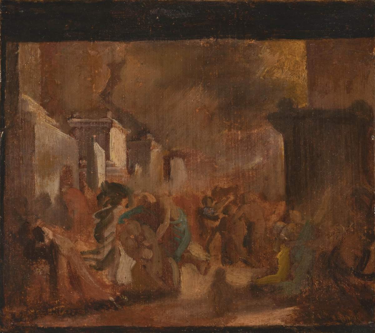 Последний день Помпеи, Karl Bryullov, 1827–1828