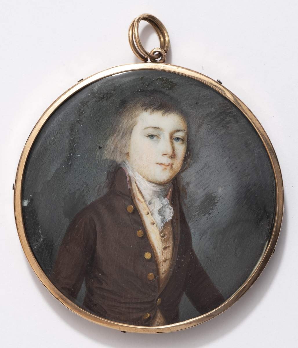 Портрет Д. В. Кочубея мальчиком, late 18th – early 19th century