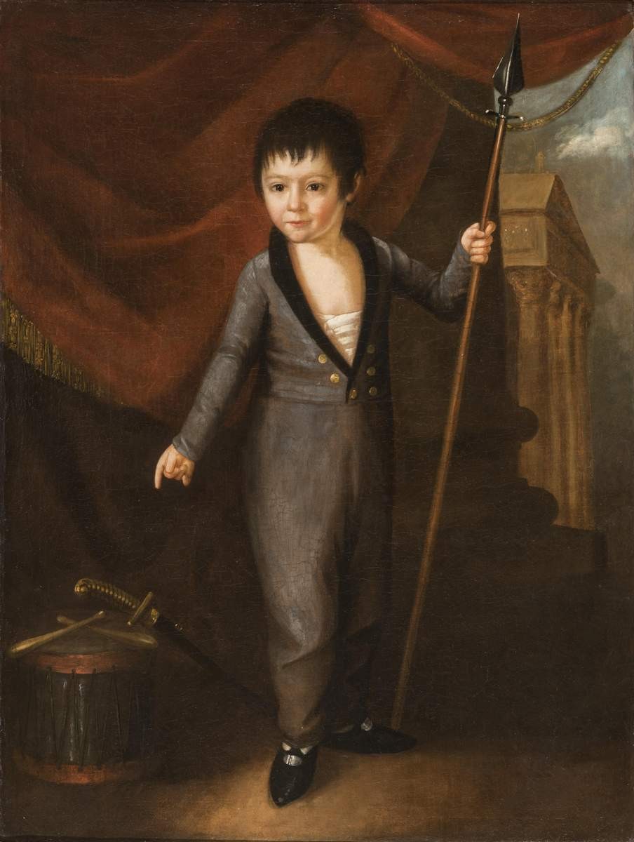Портрет мальчика, first quarter of the 19th century
