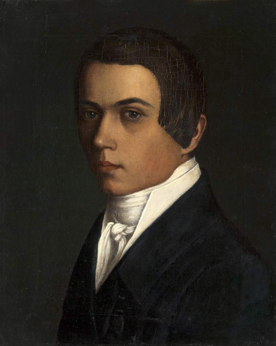 Автопортрет, Grigory Soroka, second half of the 1840s – early 1850s