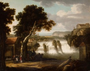 Александр I у Шафгаузенского водопада