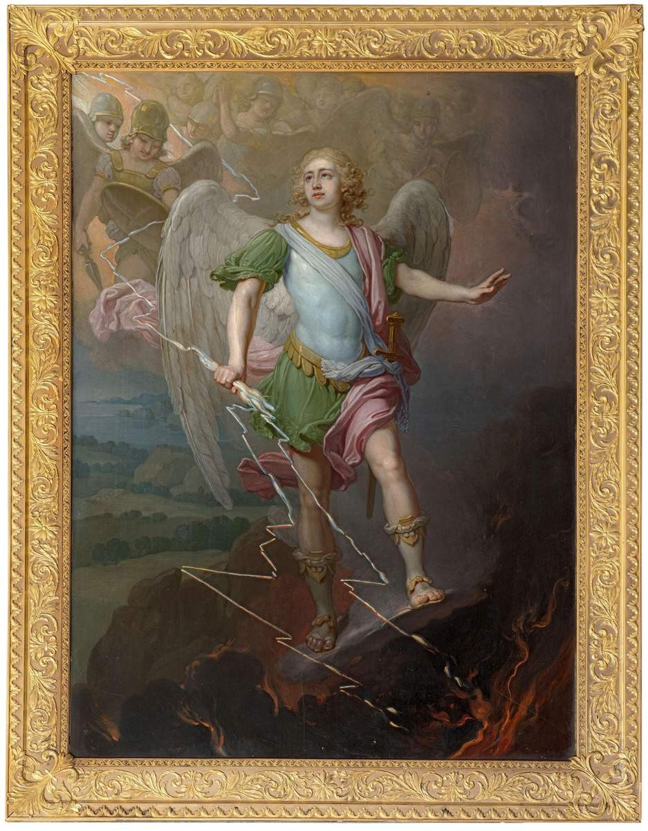 Архангел Михаил, Vladimir Borovikovsky, 1810s – first half of the 1820s