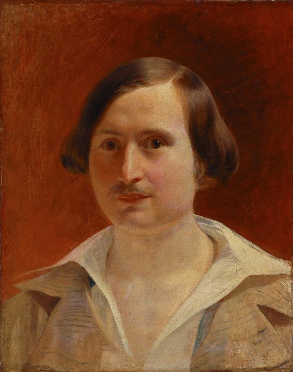 Портрет Н. В. Гоголя, Otto Friedrich Theodor von Möller, early 1840s