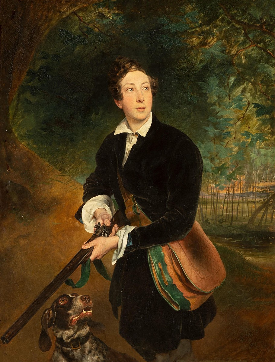 Портрет графа А.К. Толстого в юности, Karl Bryullov, 1836