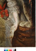 Портрет великой княгини Екатерины Алексеевны с веером в руке