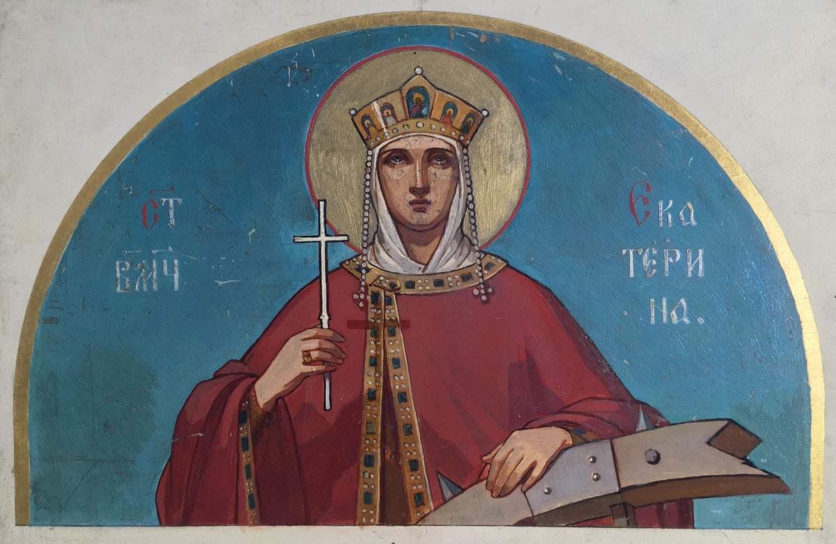 Святая Екатерина, Nikolay Bruni, late 19th – early 20th century