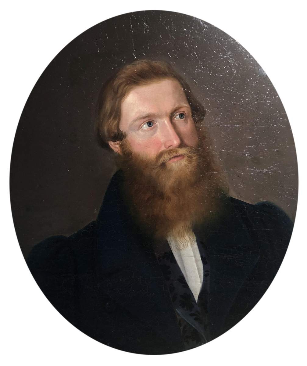 Портрет купца, Yakovlev G. I., 1840s