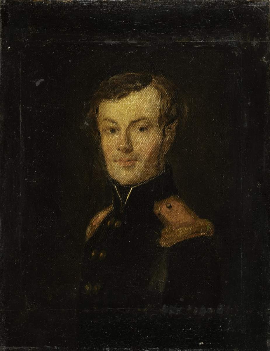 Портрет неизвестного из семьи князей Путятиных, Alexey Venetsianov, 1830s