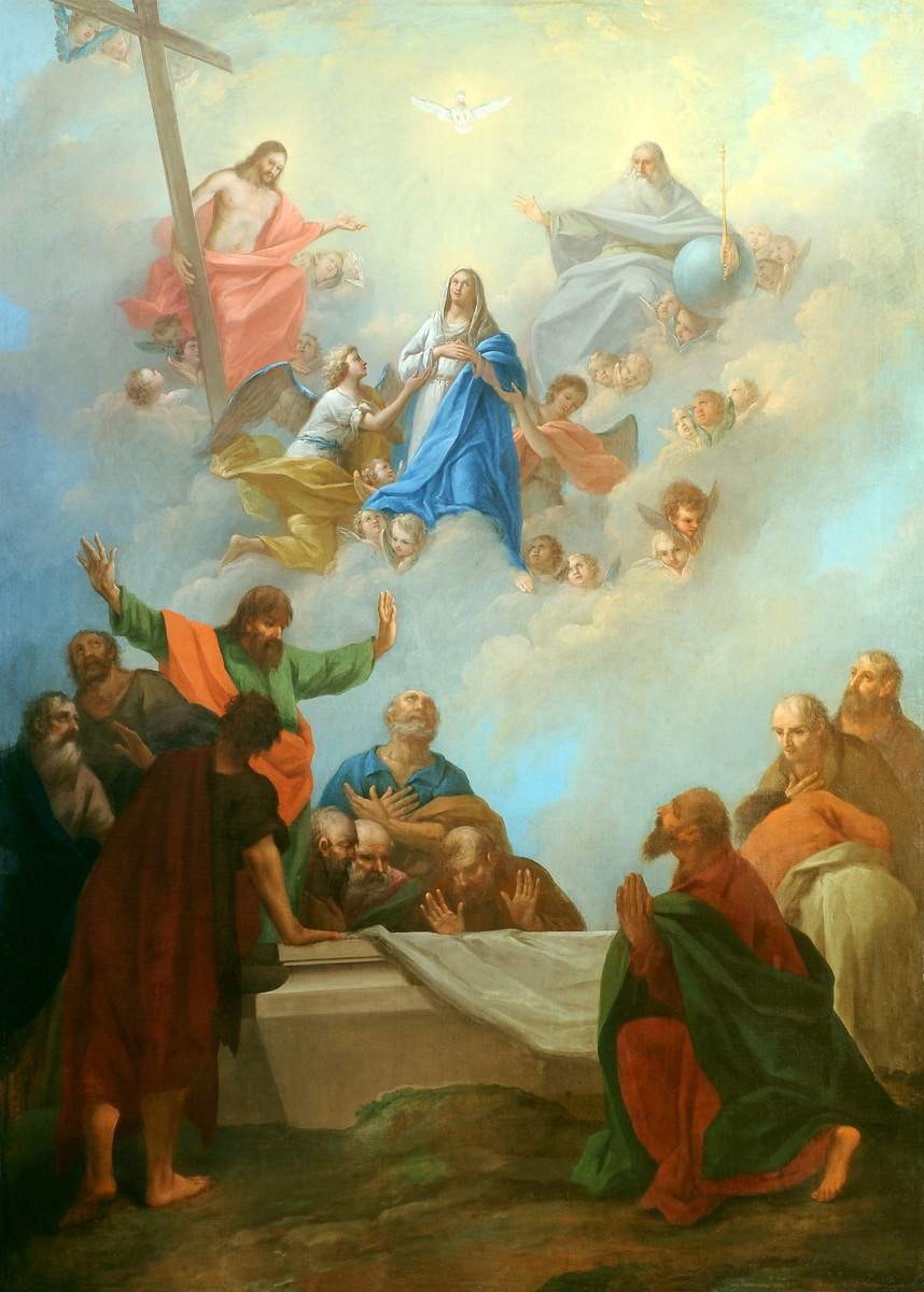 Взятие Богоматери на небо, Ivan Belsky, 1779