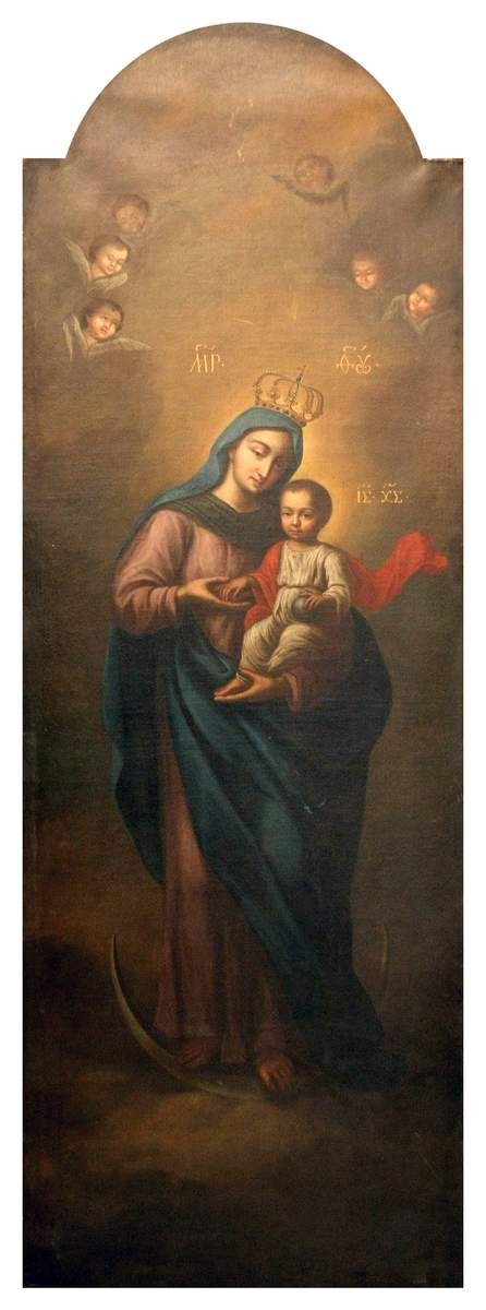 Богоматерь с младенцем, Ivan Vishnyakov, 1755-1756