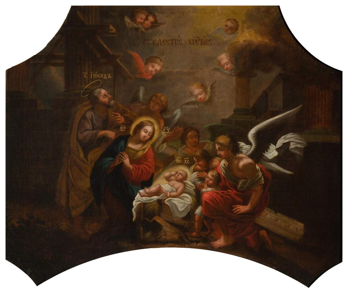Рождество Христово, Ivan Vishnyakov, no later than 10 July 1755