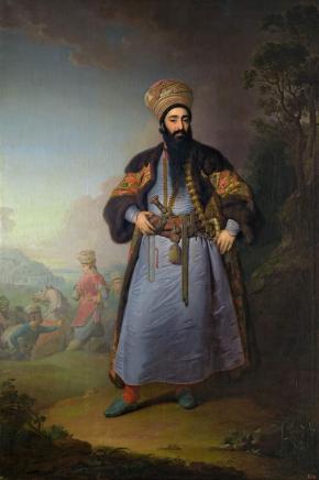 Portrait of Murtaza Kuli, Brother of the Shah of Persia, Āghā Muhammad