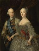 Portrait of Grand Duke Peter Fyodorovich and Grand Duchess Catherine Alexeyevna