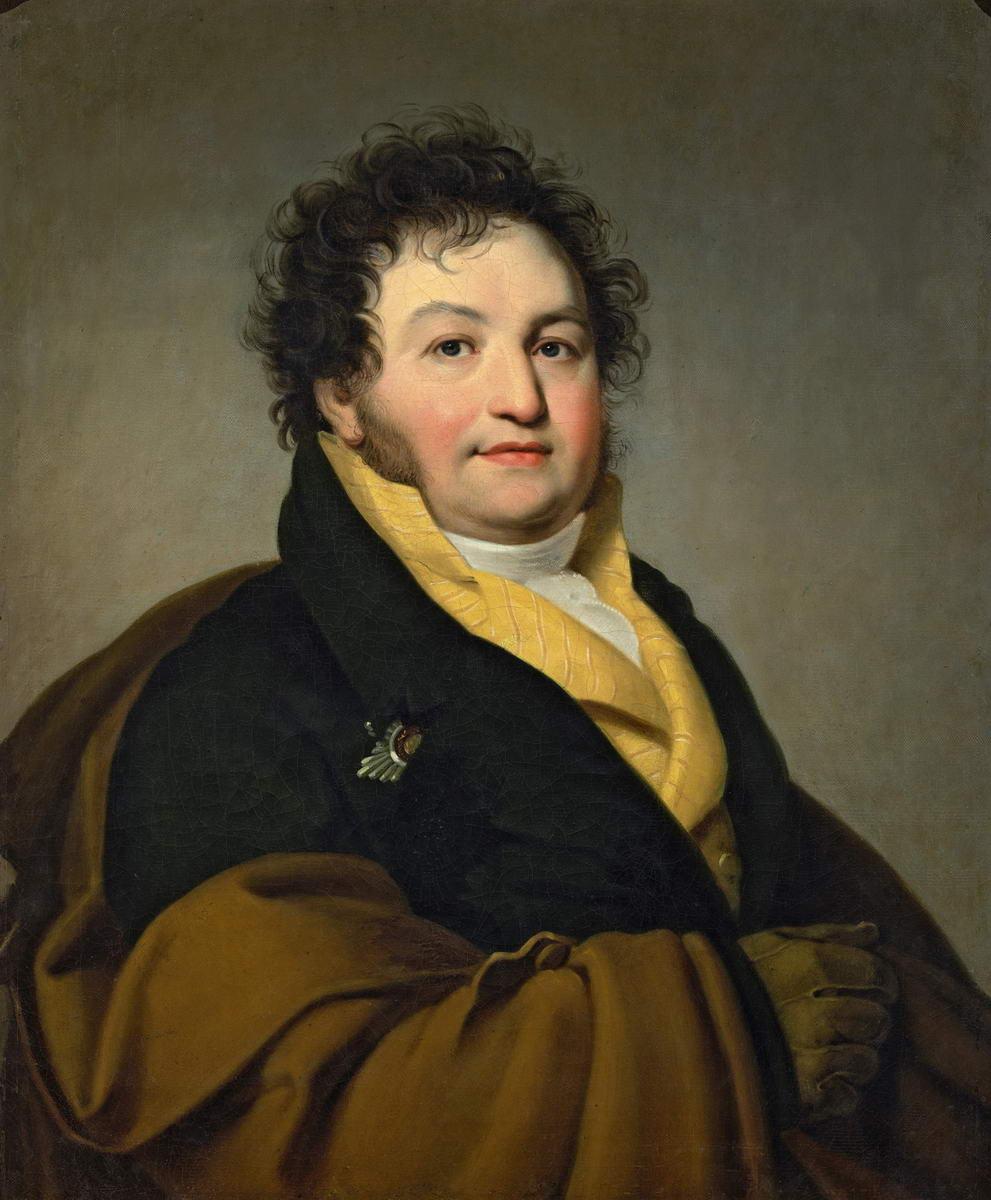 Портрет В. В. Мусина-Пушкина-Брюса, Orest Kiprensky, no earlier than 1813