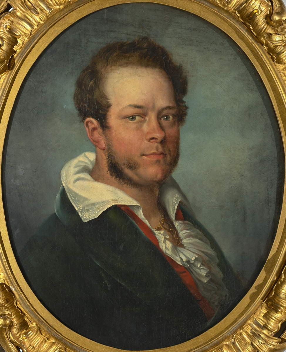 Портрет Н. И. Перовского, феодосийского градоначальника (до 1825), затем причисленного к Коллегии иностранных дел, Orest Kiprensky, between 1824 and 1828