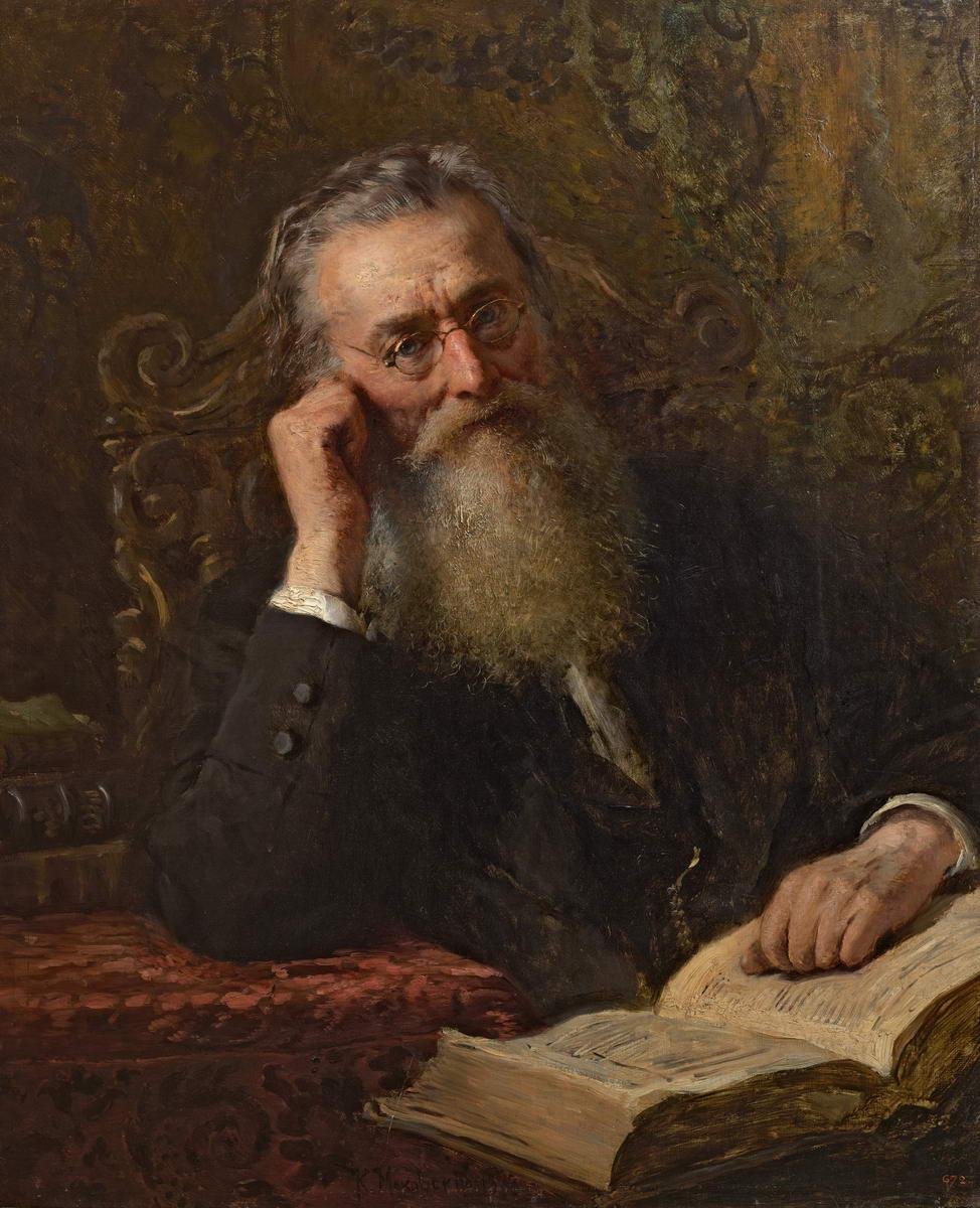 Портрет Н. И. Костомарова, Konstantin Makovsky, 1883