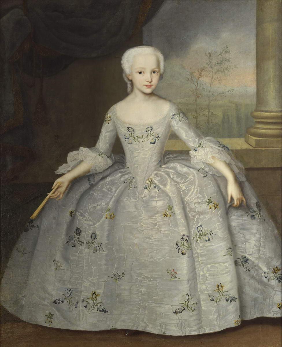 Портрет С. Э. Фермор, Ivan Vishnyakov, 1749 (50?)
