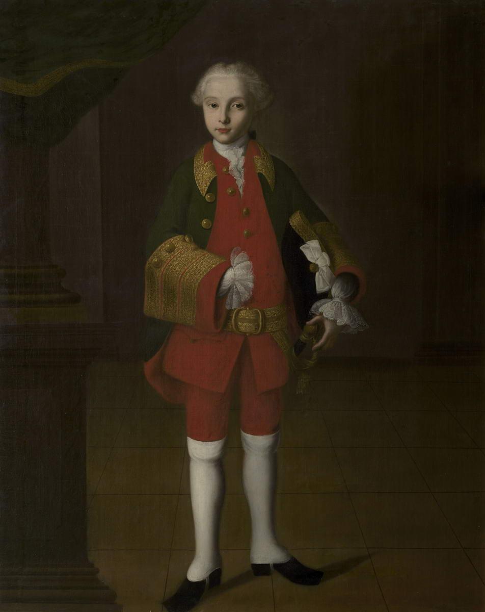 Портрет В. Г. Фермора, Ivan Vishnyakov, second half of the 1750s
