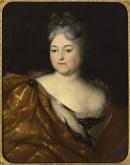 Portrait of the Tsarevna Natalia Alexeyevna, Sister of Peter I