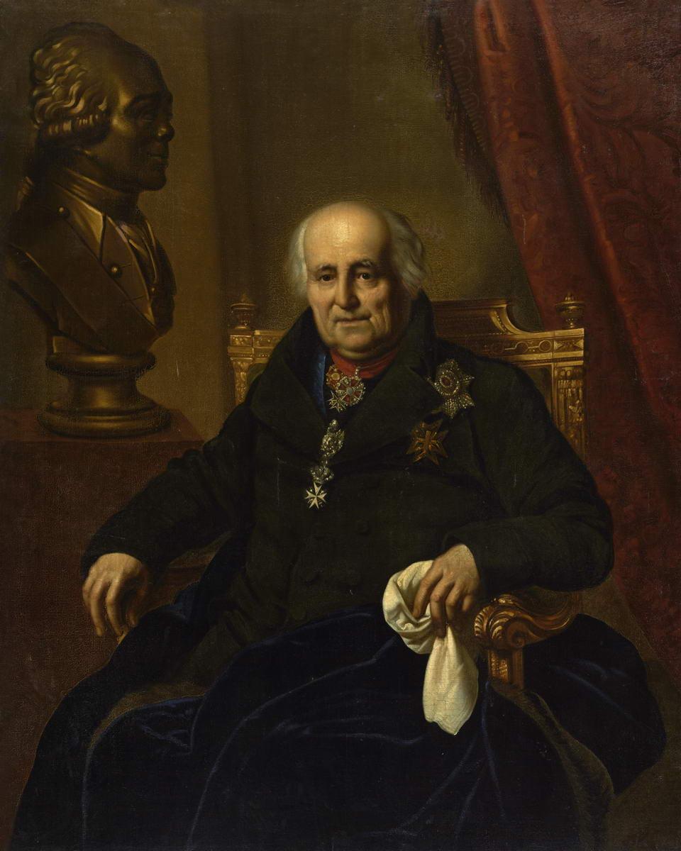 Портрет графа Г. Г. Кушелева, Orest Kiprensky, 1827