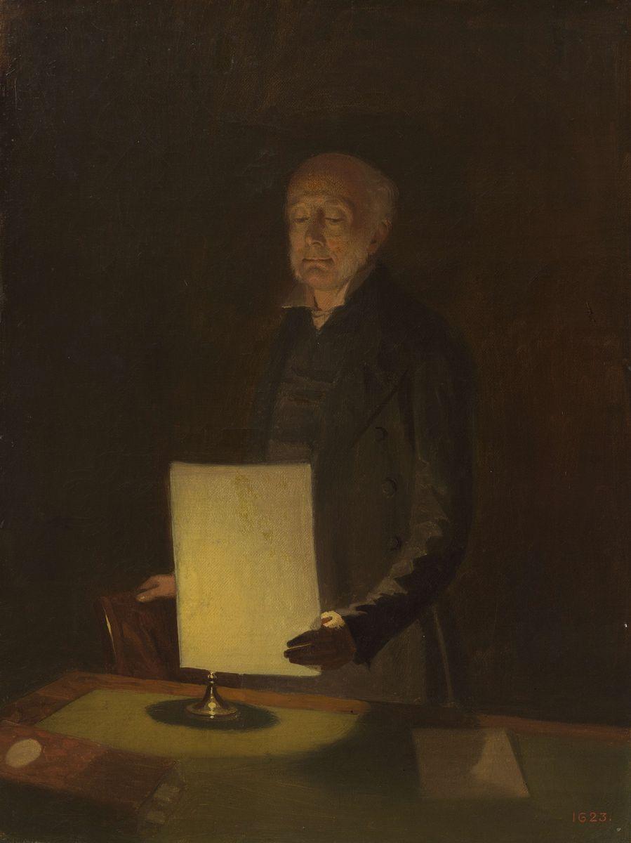 Портрет Е. Г. Флуга, Pavel Fedotov, 1848
