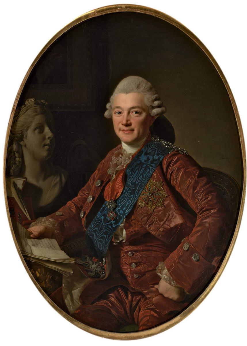 Портрет графа А. С. Строганова, Alexander Roslin, 1772