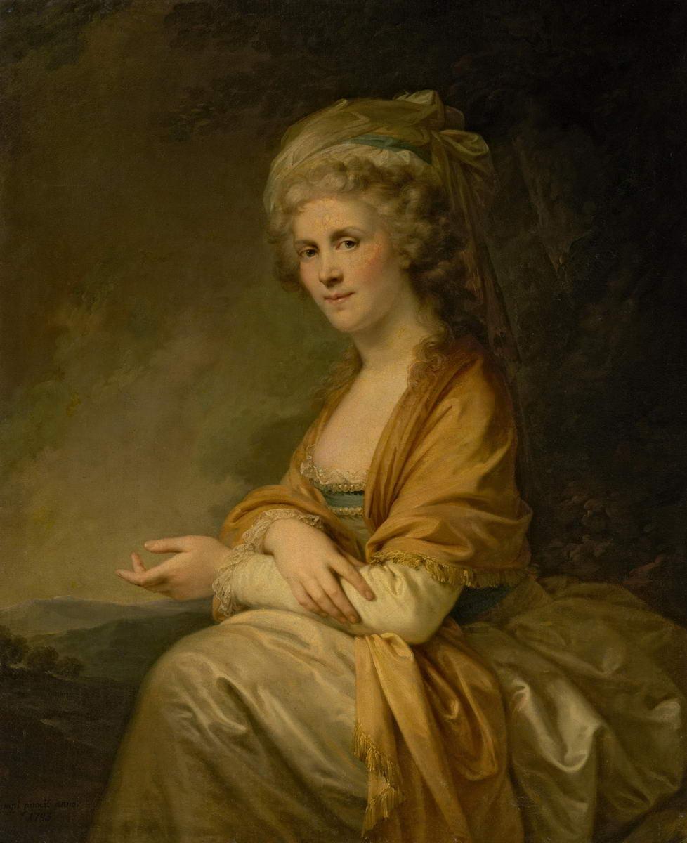 Портрет графини Е. П. Строгановой, Johann Baptist von Lampi the Elder, 1793