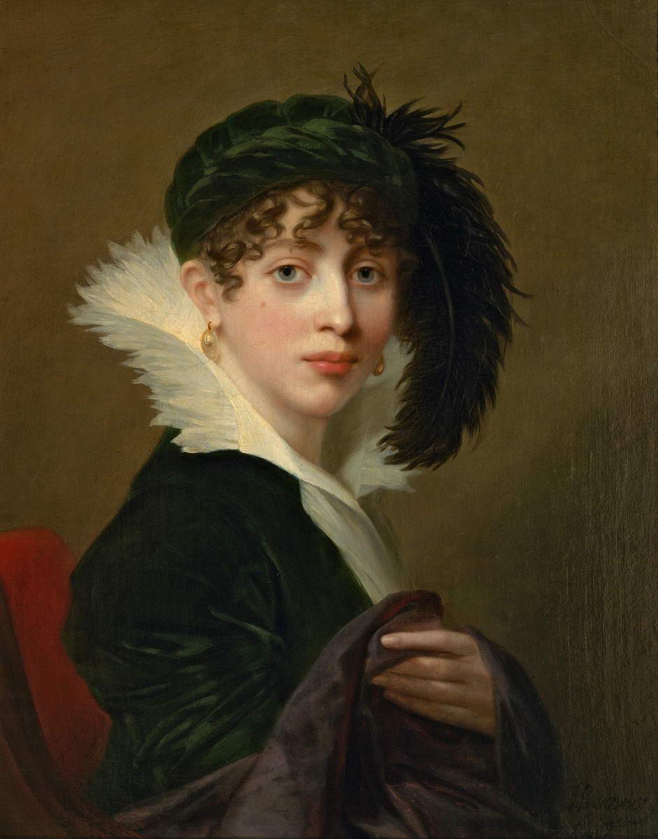 Портрет графини С. В. Строгановой, Jean-Laurent Mosnier, 1808