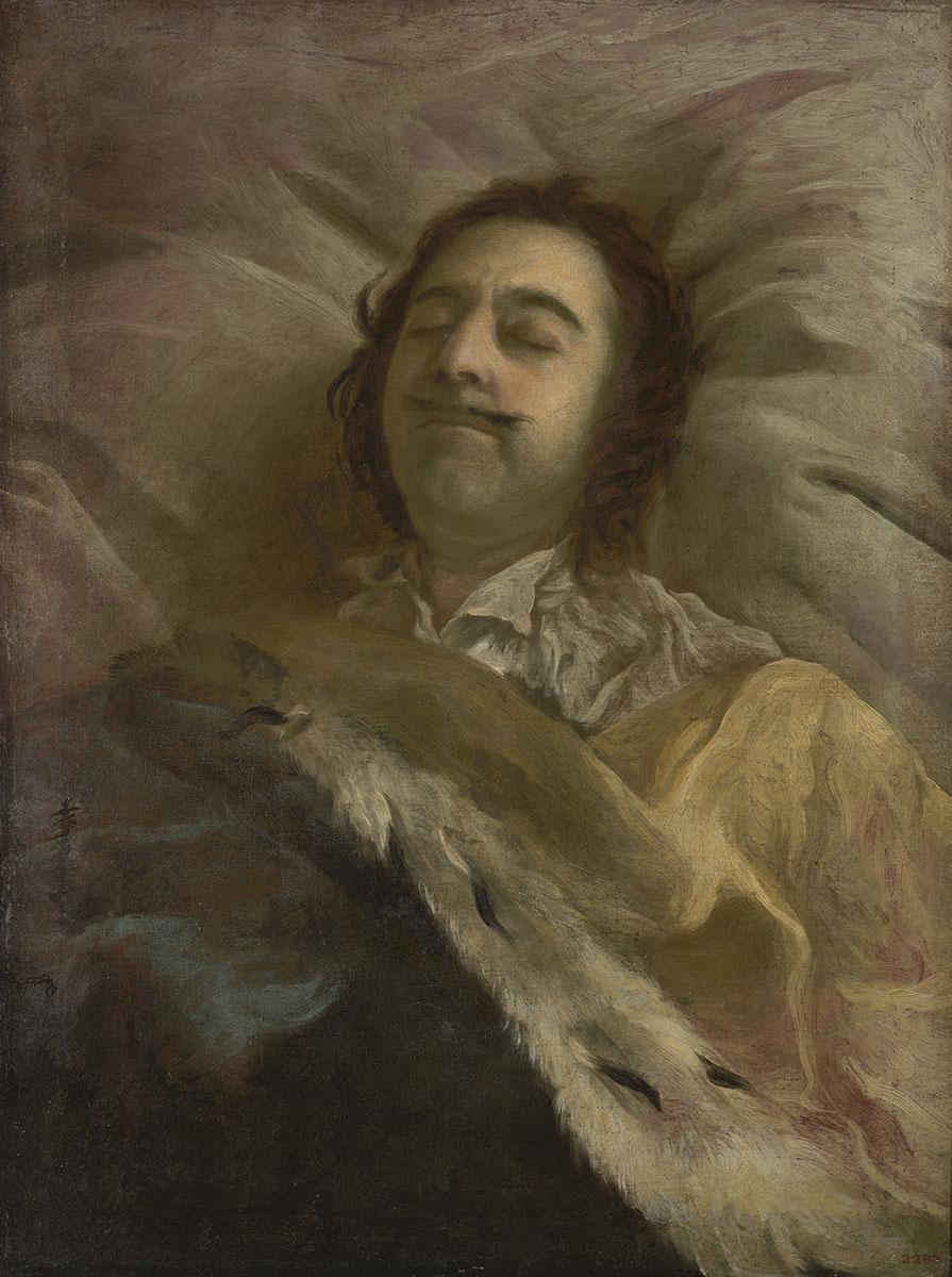 Петр I на смертном ложе, Ivan Nikitich Nikitin, 1725