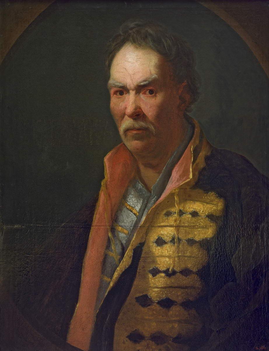 Портрет напольного гетмана, Ivan Nikitich Nikitin, 1720s
