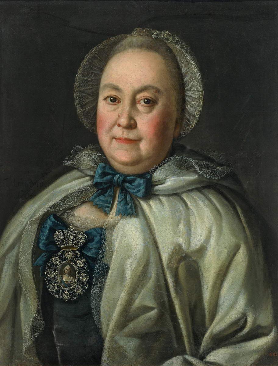 Портрет графини М. А. Румянцевой, Aleksey Antropov, 1764