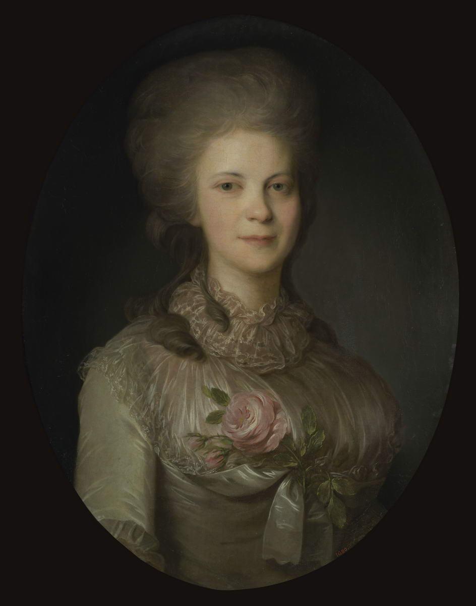 Портрет В. Н. Суровцевой, Fyodor Rokotov, second half of the 1780s