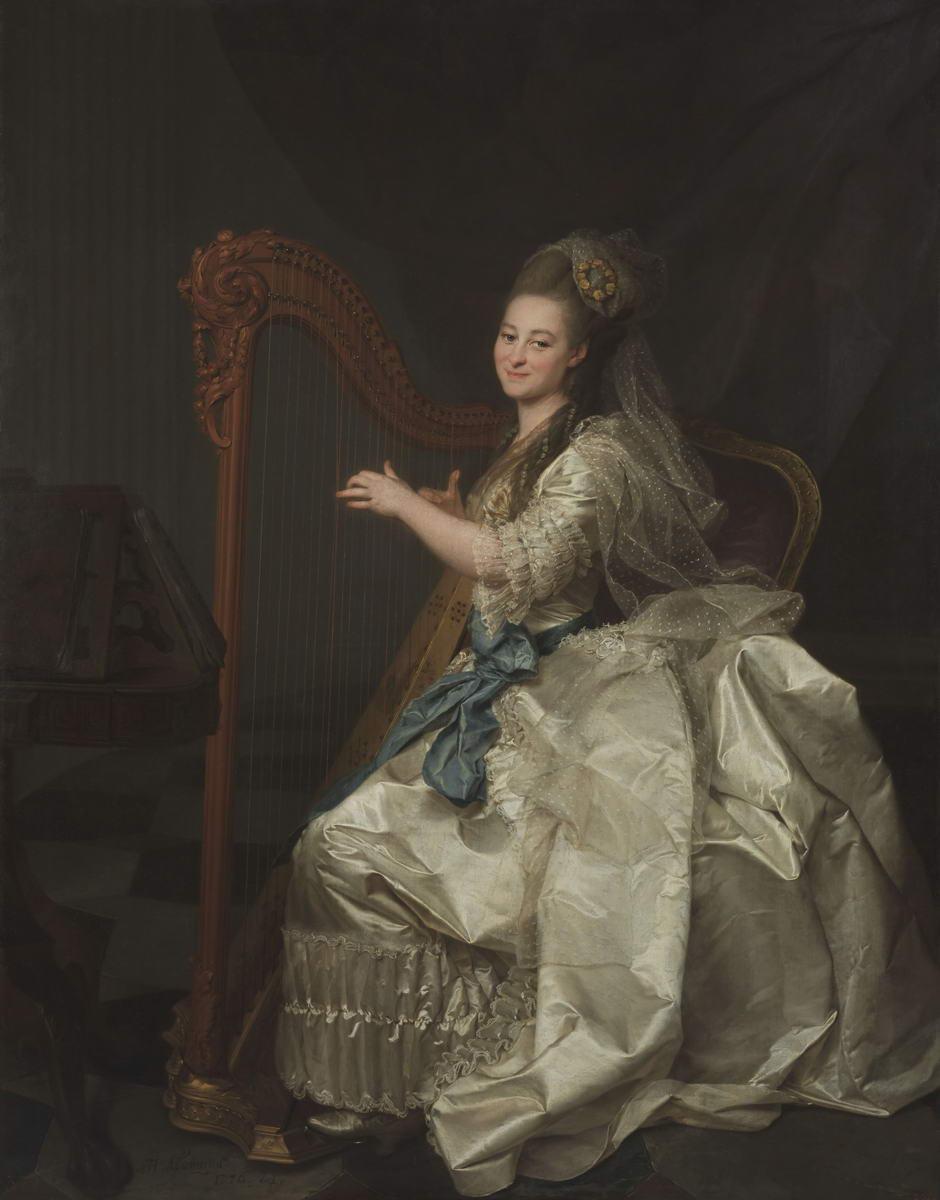 Портрет Г. И. Алымовой, Dmitry Levitzky, 1776