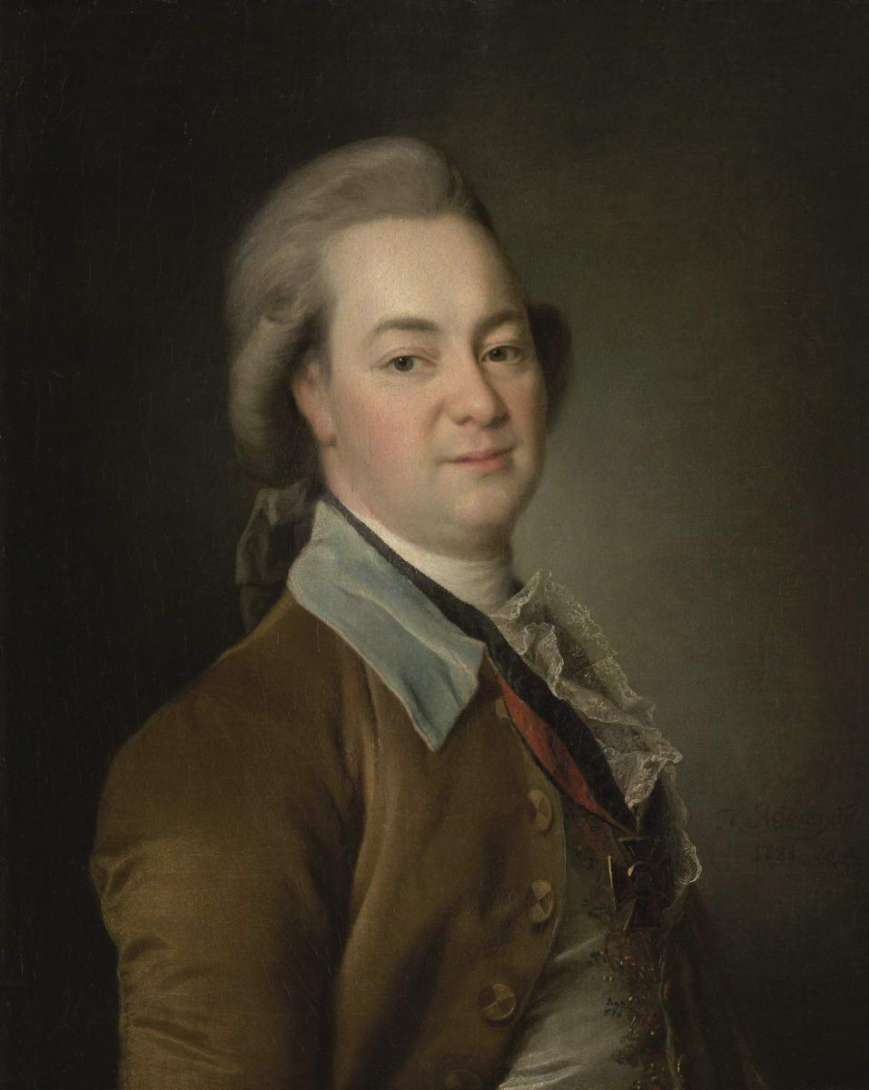 Портрет А. В. Храповицкого, Dmitry Levitzky, 1781