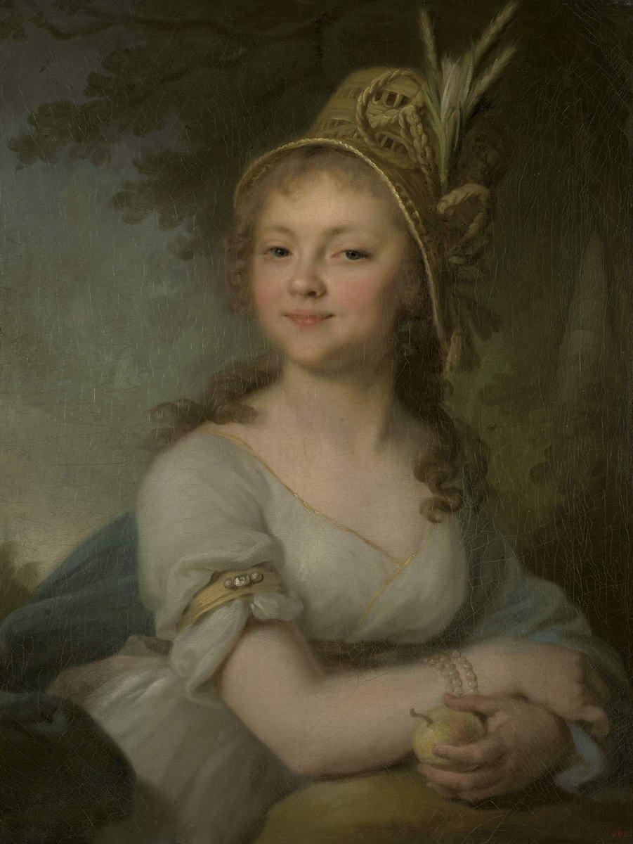 Портрет Е. Н. Арсеньевой, Vladimir Borovikovsky, mid-1780s