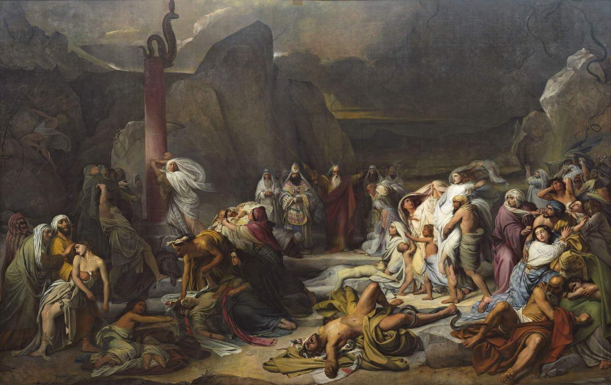 Медный змий, Fyodor Bruni, 1841
