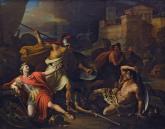 Socrates Defending Alcibiades at the Battle ot Potidæa