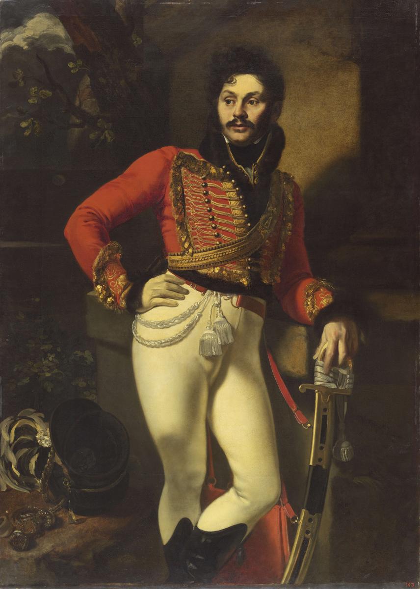 Портрет лейб-гусарского полковника Е. В. Давыдова, Orest Kiprensky, 1809