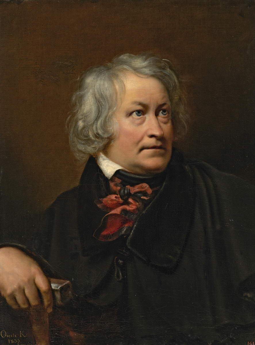 Портрет Б. Торвальдсена, Orest Kiprensky, 1833