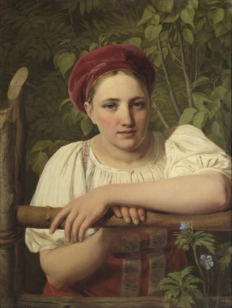 Крестьянка Тверской губернии, Alexey Venetsianov, 1840