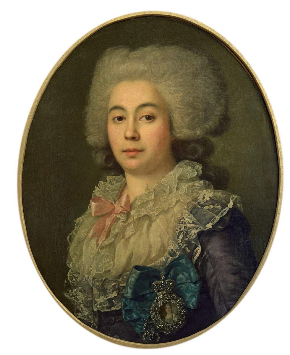 Портрет А. С. Протасовой, Jean-Louis Voille, 1787
