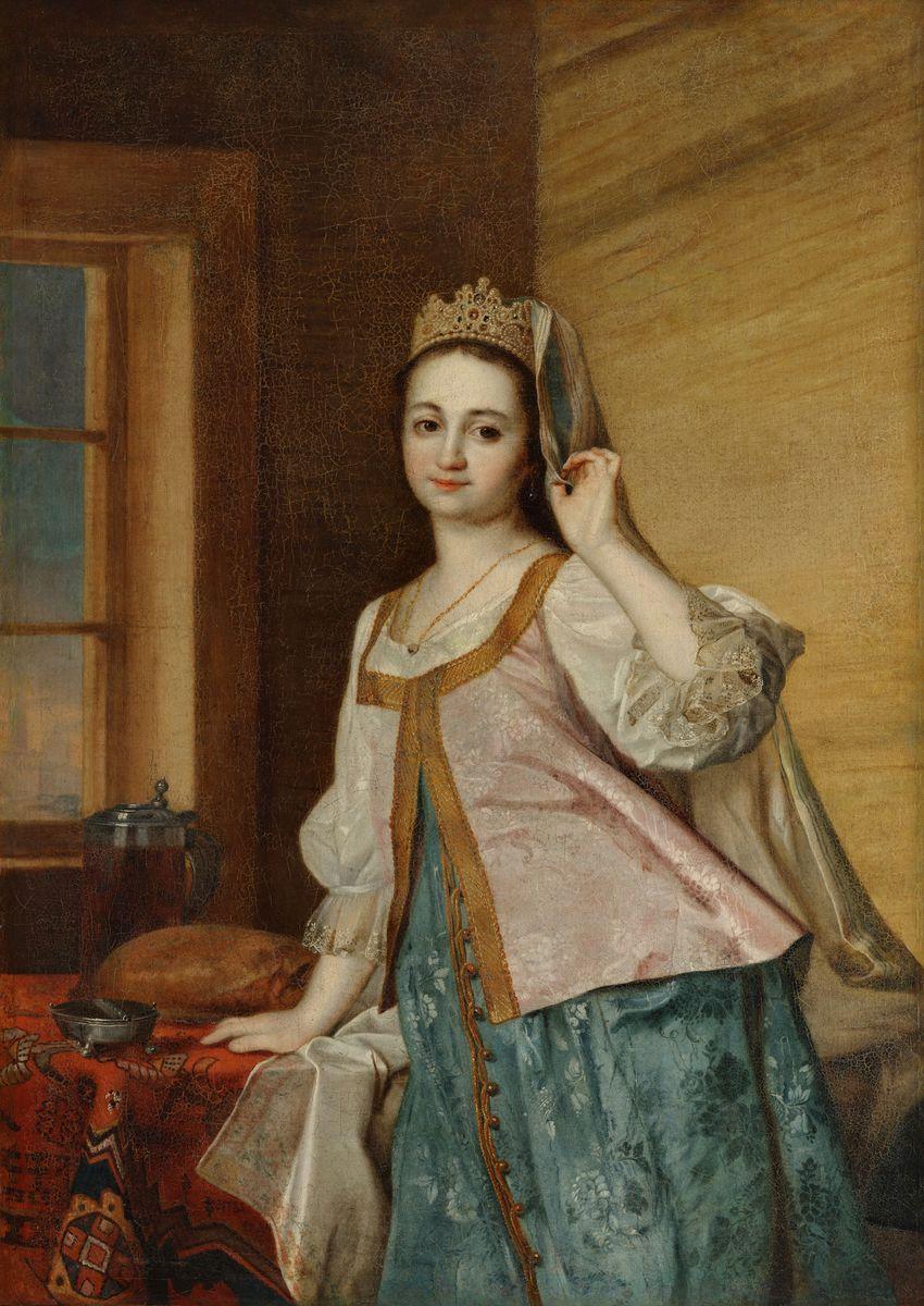 Портрет Агафии Дмитриевны (Агаши) Левицкой, Dmitry Levitzky, 1783
