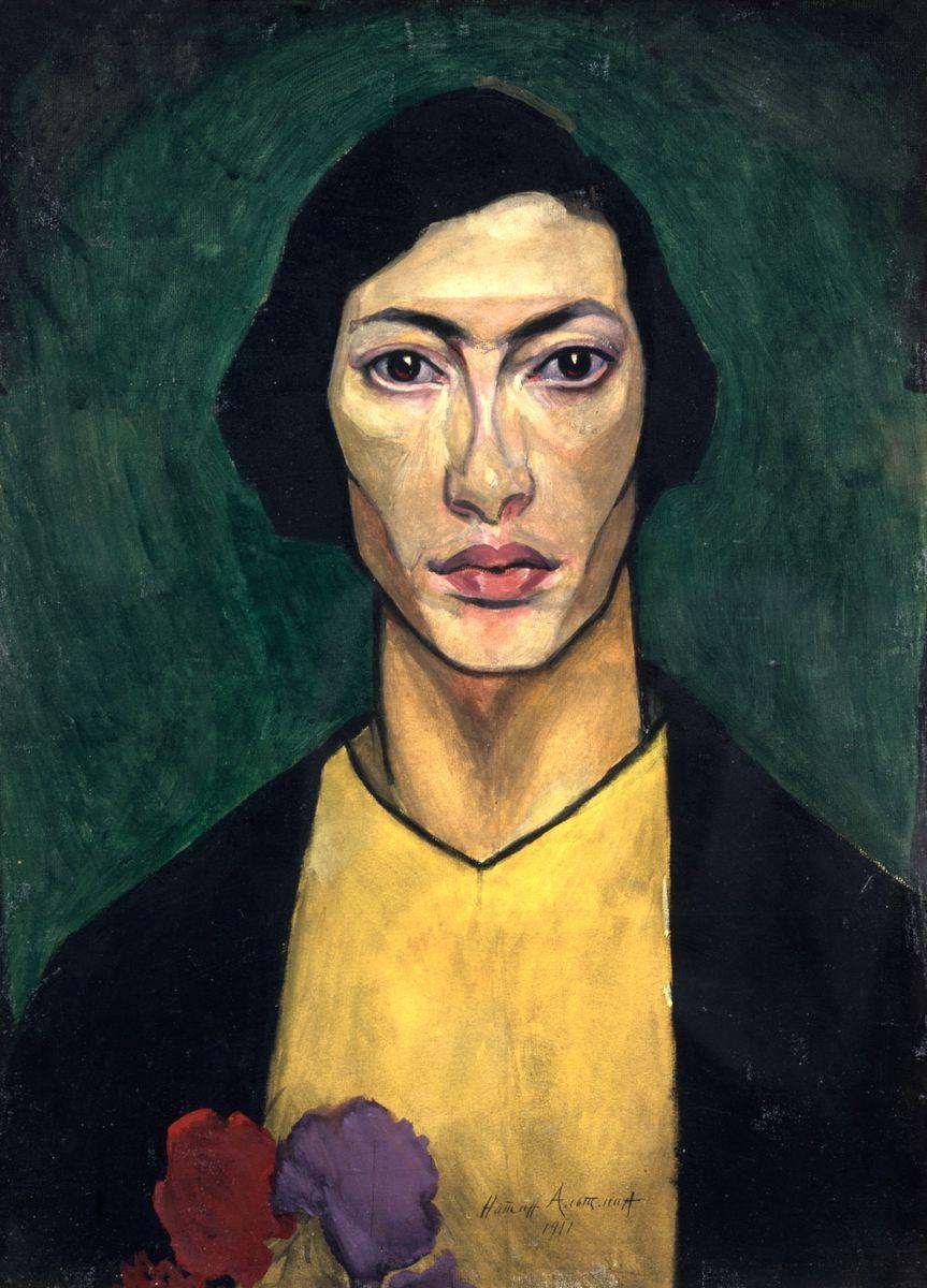 Автопортрет, Nathan Altman, 1911